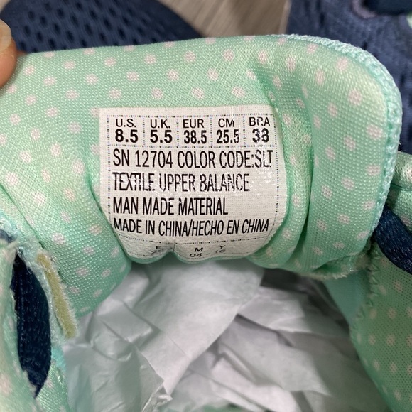 Skechers Ultra Flex Statements Cadet Blue, Silver, & Mint Green Sneakers - Picture 9 of 9